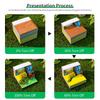 3D Tear-away LED Desk Calendar 2027 Stay Organized with Innovative Design