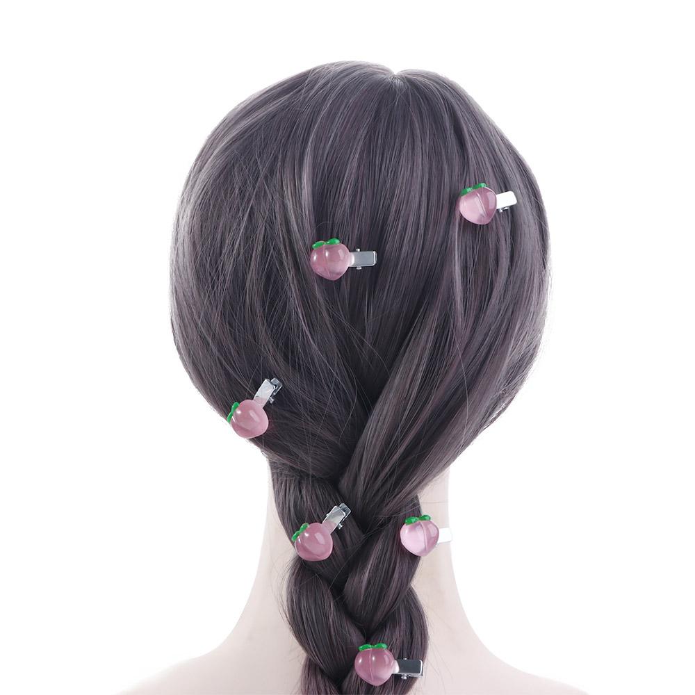 Peach Fashion Design Women Hair Accessories Duckbill Clip Small Side Clip Korean Style Hair Clip