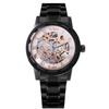 18 Colors Winner Men'S Fashion Business Casual Hollow Room Gold Strap, Manual Mechanical Watch