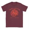 House of TARGARYEN King's Cotton T-Shirt For Men's Summer  Vintage T Shirts O-Neck Fashion Tee Shirt Big Size Hot Sale Clothing