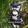 Middle Finger Posture Cowboy Musician Resin Craftsmanship Horticultural Ornament For Party Gift And Home Display