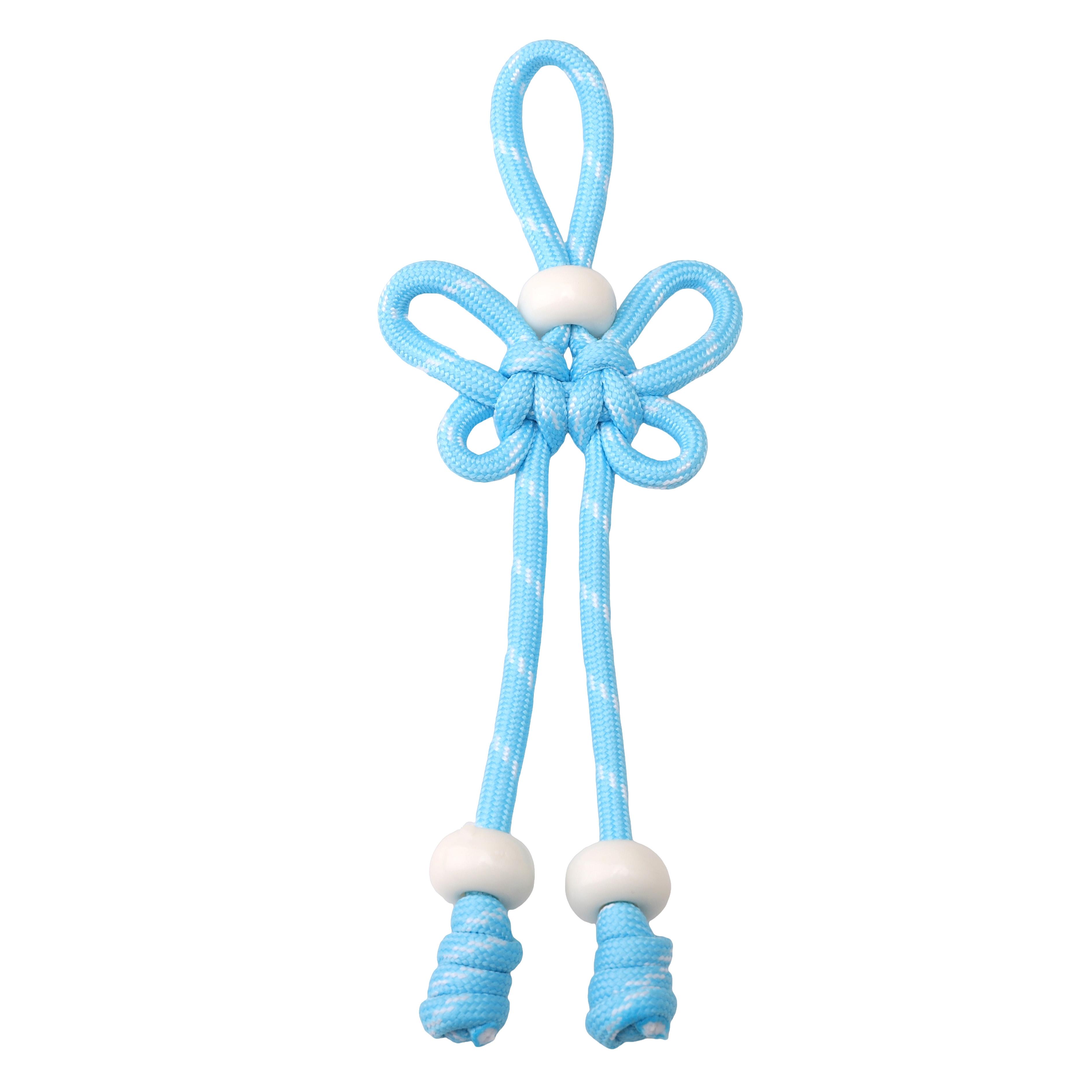 16cm Polyester Umbrella Rope Small Lucky Butterfly Pendant Chinese Knot Rope 16cm 1pc