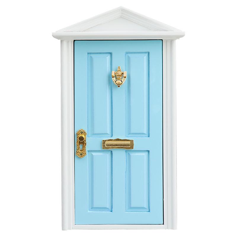 1:12 Mini Dollhouse Furniture Accessories - Colored Spire Villa Door Simulation Hardware