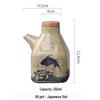 Ceramic Oil and Seasoning Bottle for Noodle Shops