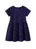 2026 Girls' Summer Cartoon Embroidery Dress: Stylish Academy Style for Kids