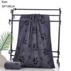 Absorbent Microfiber Dog Towel Polyester Fiber Absorbent Pet Towel Car Wiping Cloth  Dog Grooming