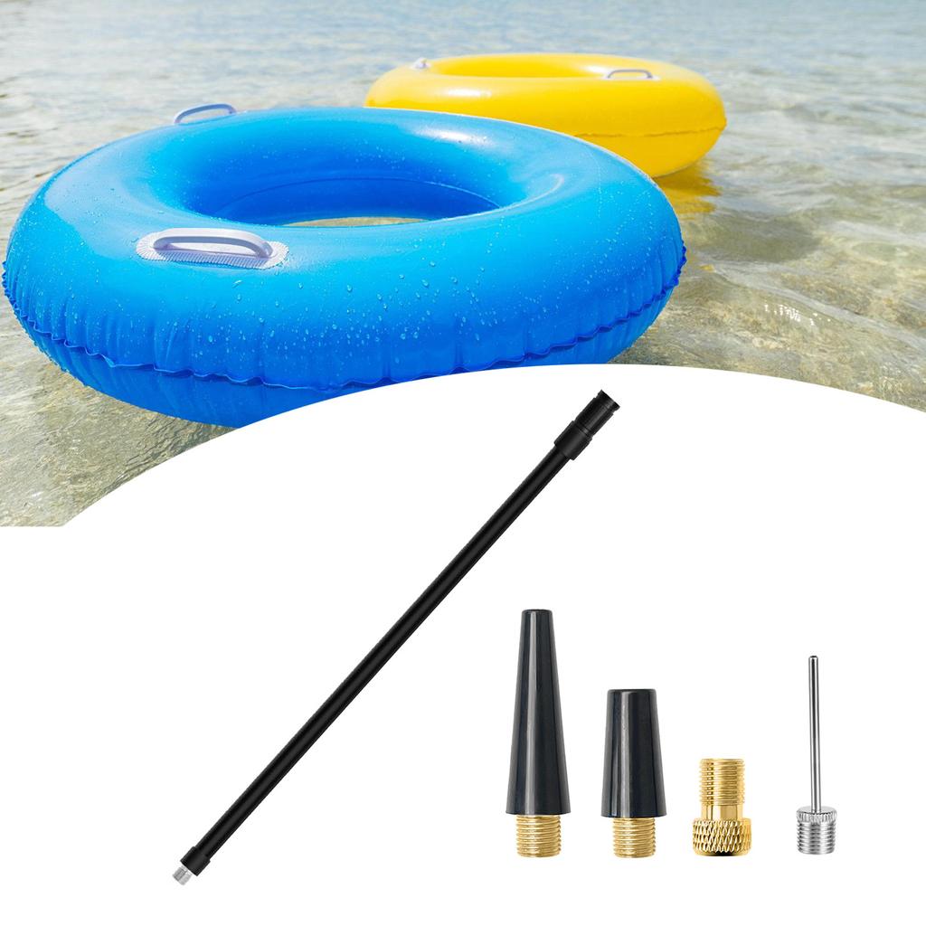 Versatile Inflation Adapter Tube Multipurpose Inflatable Device Connector 16/20/30/60cm Easy Store for Camping Home Use