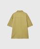 GENERALIDEA Man Pocket Wrinkle Half Shirt [Mustard] / Gf1Msh006