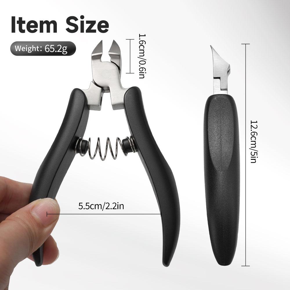 HONGSTARS Ingrown Nail Clipper Eagle Beak Design Thick Toenails Fingers Durable Paronychia Relief Tool