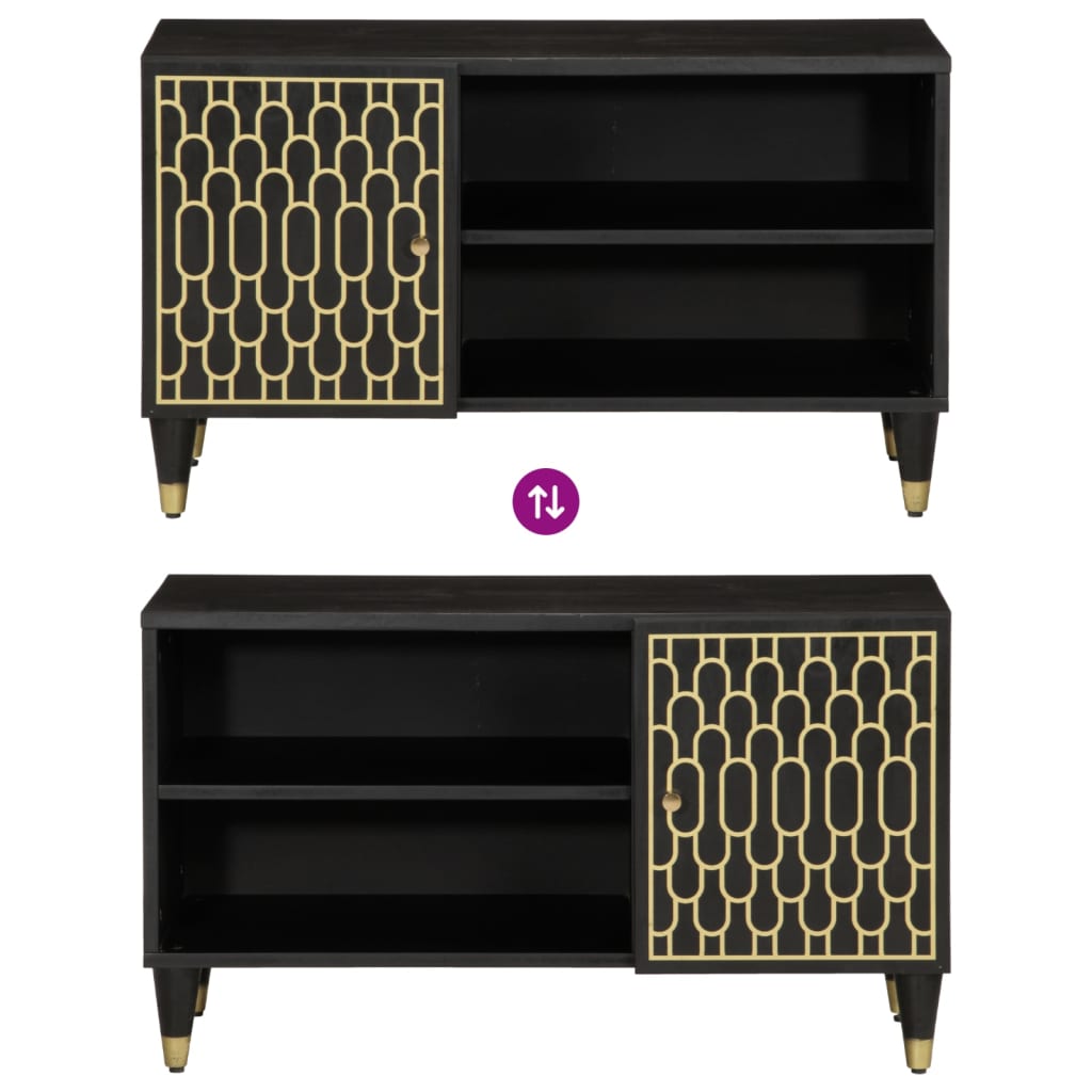 TV Cabinet 80 x 31.5 x 46 cm Solid Mango Wood