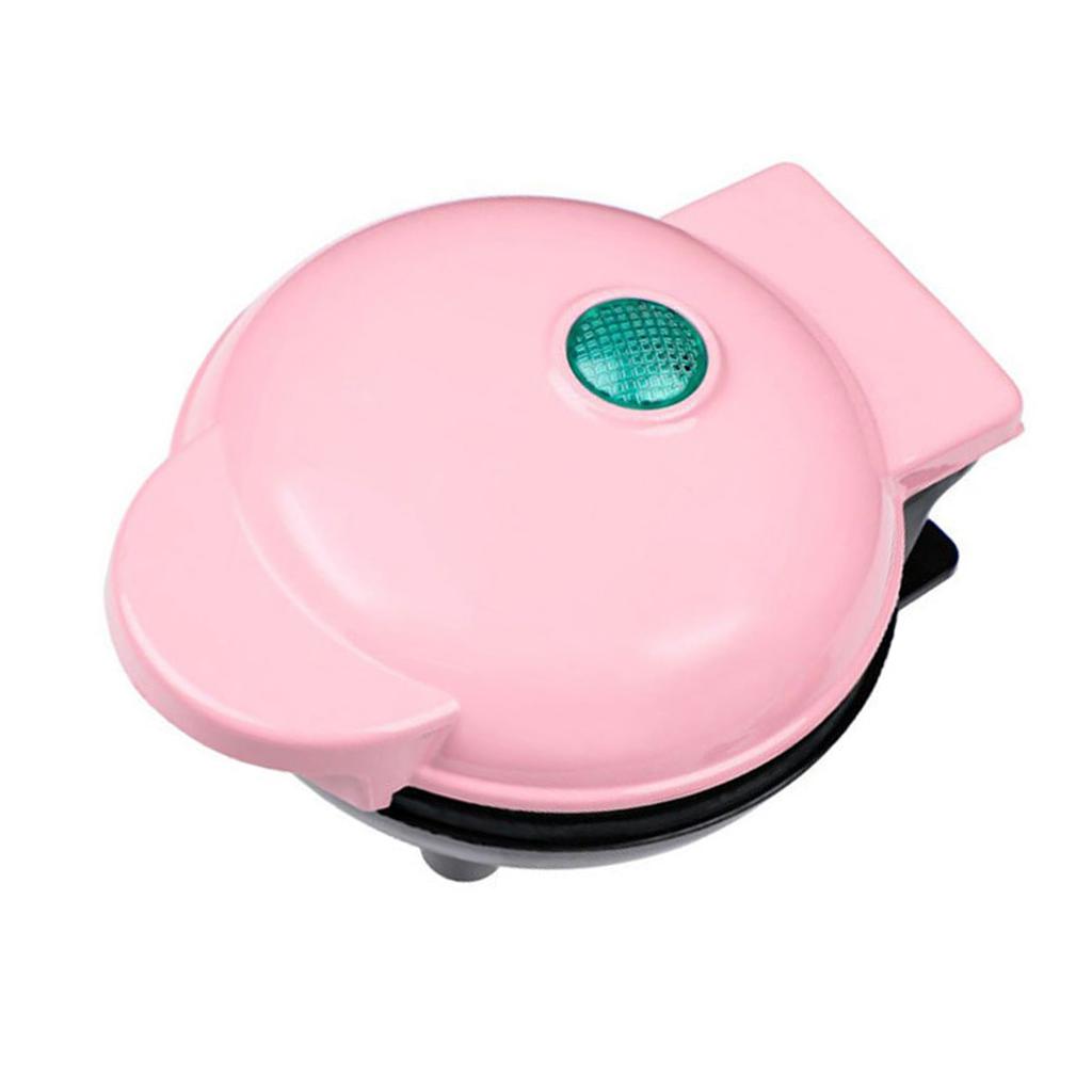 Heart Mini Waffle Maker Non Stick Food Grade Waffle Egg Cake Breakfast Machine for Kitchen 350W