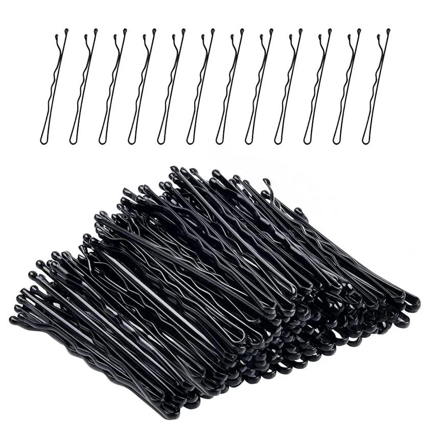 150/50PCS Black Hairpins For Women Hair Clip Lady Bobby Pins Invisible Wave Hairgrip Barrette Hairclip Hair Clips Accessories