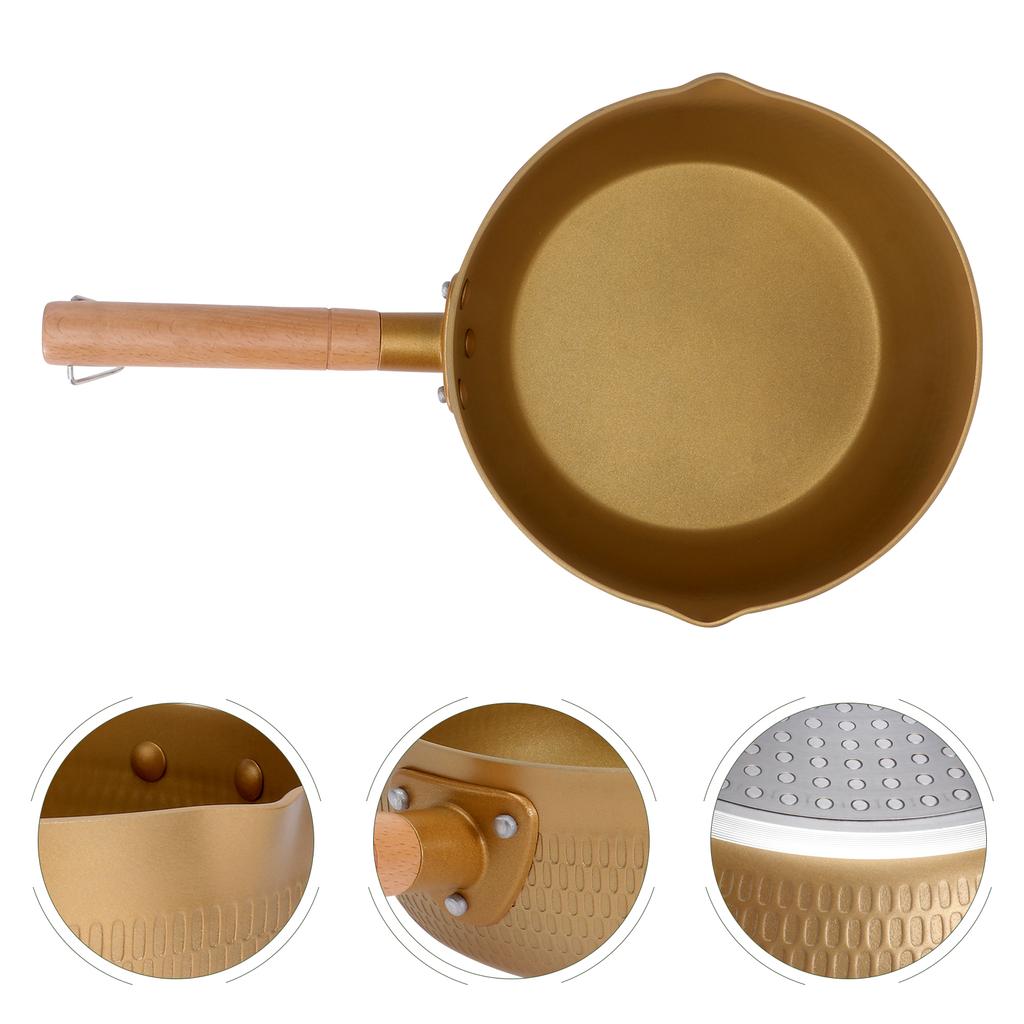 Snow Pan Milk Warmer Pot Small Nonstick Household Multi-functional Heating Sauce Without Lid Non-stick