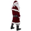 Large Size Christmas Clothing Men's Santa Printed Christmas Clothing Children's Christmas Suit with Beard