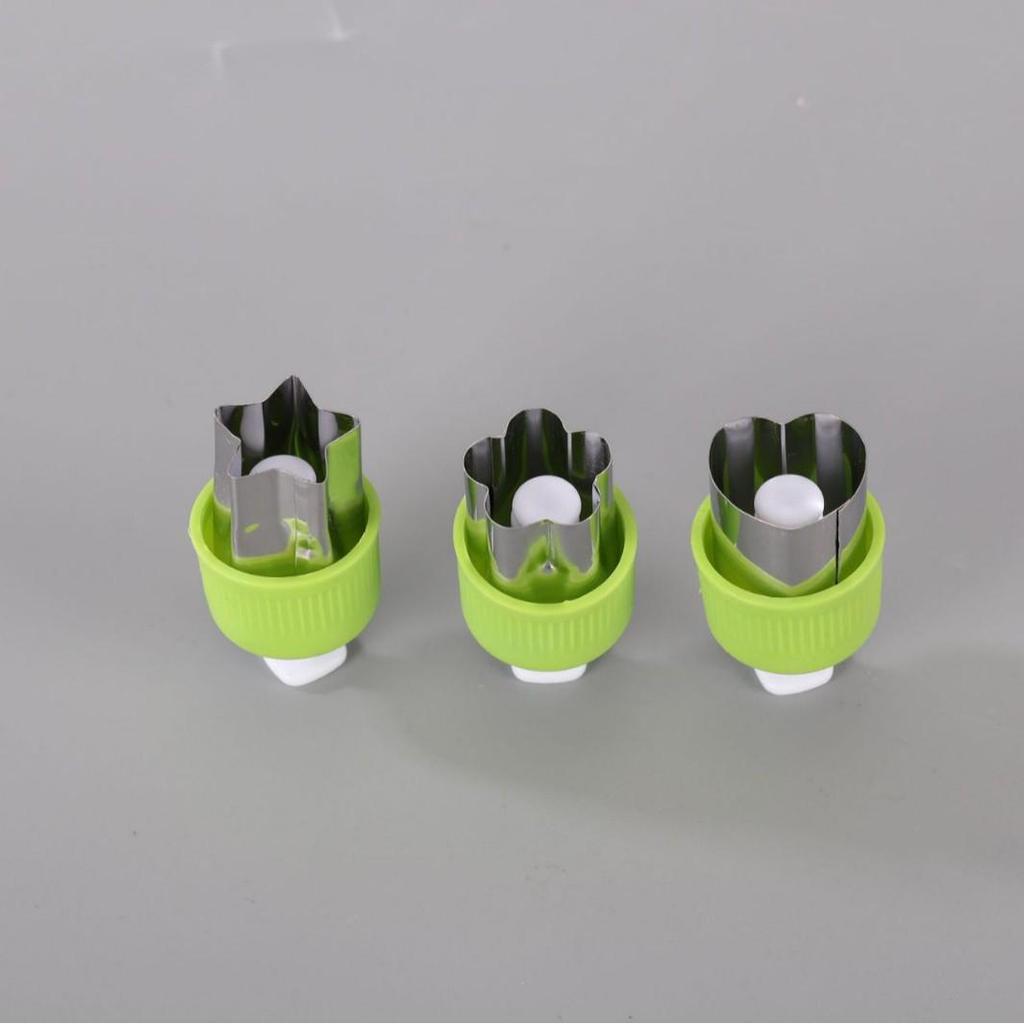 Stainless Steel Flower & Butterfly Fruit, Vegetable, and Cookie Cutter Mold Set