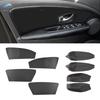 For Renault Megane 3 Microfiber Leather Interior Door Armrest Panel Cover Protective Trim with Adhesive Tools