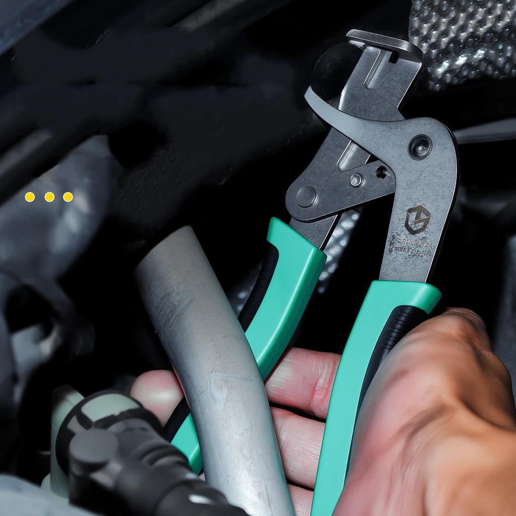 Car Clip Pliers Auto Panel Removal Tool With Rubber Fastener Rivet Tools, Professional Auto Repair Kit For Plastic/Nut Removal