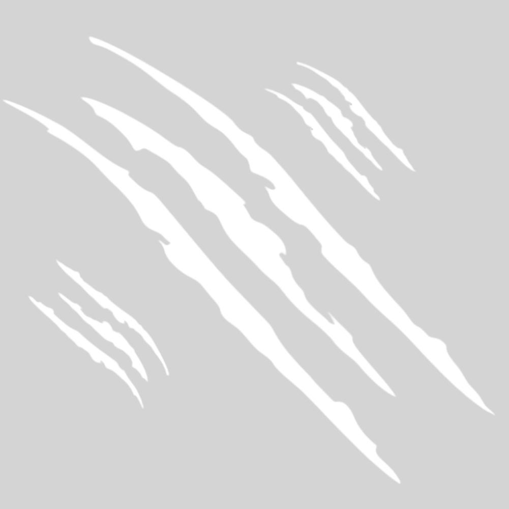 DIY Car Sticker Scratch Stripe Marks 130CMx34CM Claw Sticker Headlight Decal Paw Creative Scratch Sticker Car Exterior Accessory