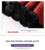 Grandma's Plus Velvet Winter Jacket for Elderly Women
