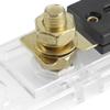 Heschen Car Fuse Wire ANL-40A, Gold, 1 Piece, Fuse Holder with Fuse, Auto Car Motorcycle Audio Subwoofer Supplies