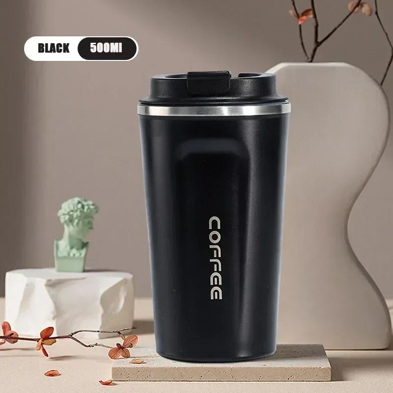 1PC 304 Stainless Steel Insulated Mug for Men and Women Large Capacity Coffee Mug, Office Outdoor Portable Car Mugs
