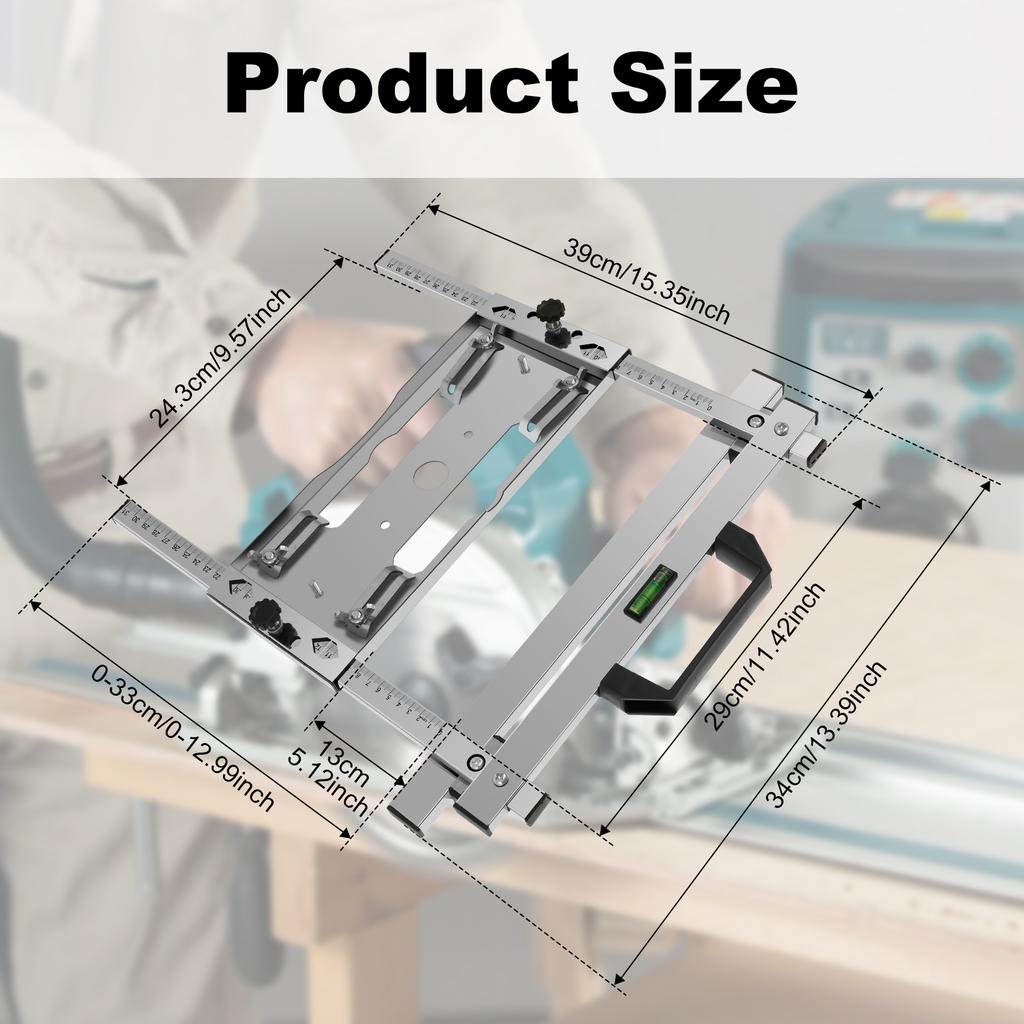 Cutting Machine Edge Guide Positioner Stainless Steel Multifunctional Cutting Machine Safety Woodworking Table Saw Circular Saw