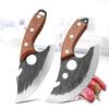 Stainless Steel Forged Kitchen Knife Meat Cleaver Boning Knife with Bottle Opener Pocket Multifunctional Knife With Knife Cover