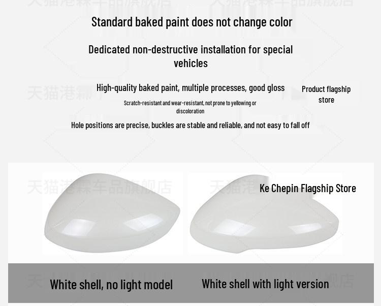 Honda Integra 11th Gen Civic Rearview Mirror Housing with Backup Camera, Lens, Frame, and Turn Signal Cover