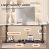 Telescopic Under Table Storage Rack Metal Cable Management Tray Home Office Desk Wire Organizer No Punching Storage Accessories