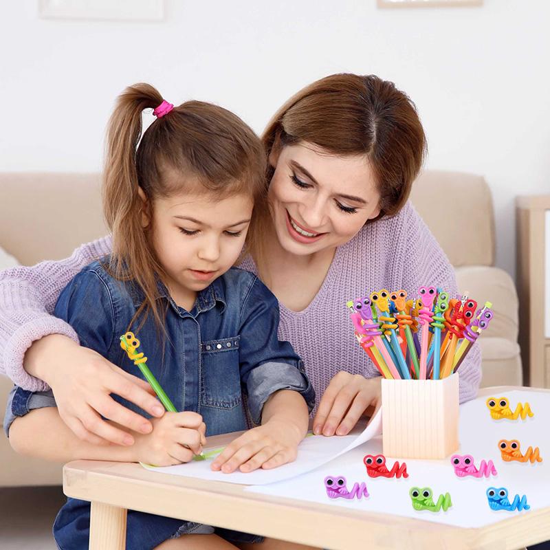 10PCs Cute Big Eyeball Pen Set Toy for Kids - Birthday Party Favor Back-to-School Kindergarten Reward Boys Girls Carnival Gifts