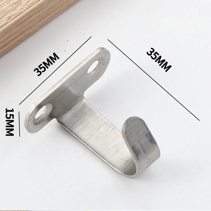 Stainless Steel Coat Hook Bathroom Behind The Hook Door Cloakroom Hook Up Partition Hook Bathroom Wall Hanger Clothes