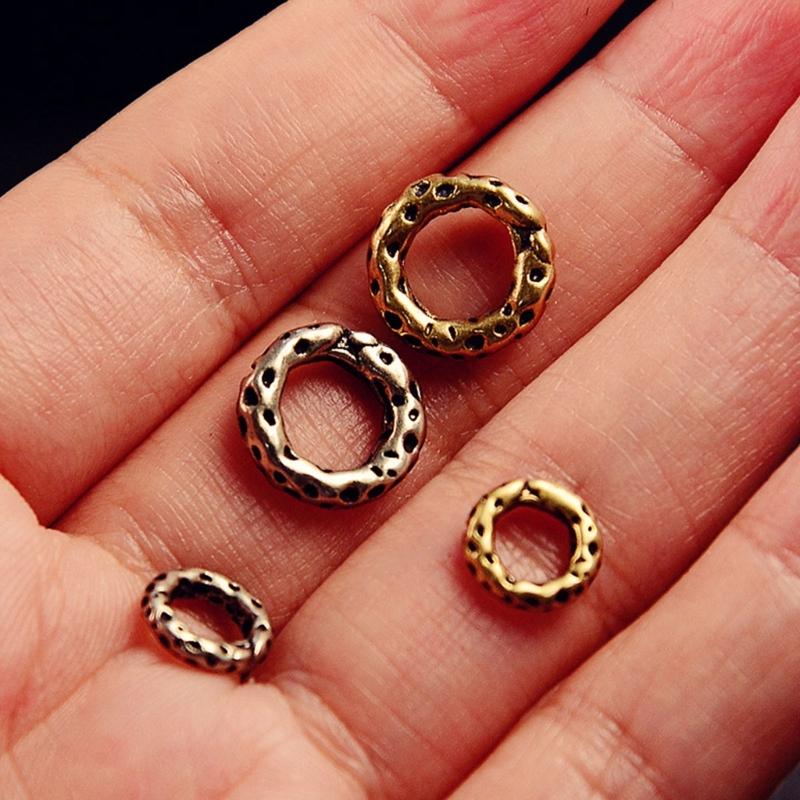 10 Piece Multifunctional Jewelry Pendant Retro Charm Large/Small Beads for DIY Handmade Bracelet Hand Chain Design