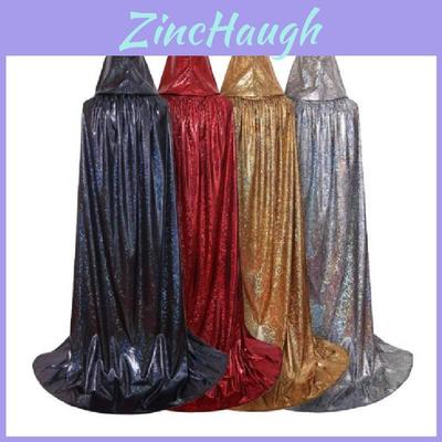 Elegant Long Hooded Lightweight Cloak For Spring And Summer Cosplay Costumes