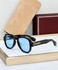 JACQ JMM High-End Retro Turquoise Frog Mirror Sunglasses by REDCLOUD