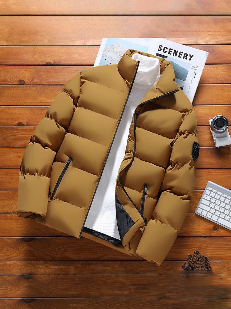 Unisex Winter Thickened Cotton Jacket - Warm, Versatile Casual Outerwear for Couples and Youth