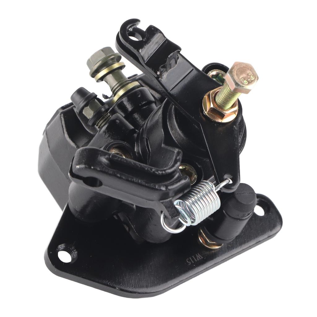 Rear Brake Caliper with Braking Pad Universal Steel Alloy for 110cc 125cc 150cc 200cc 250cc Engine ATVs Quad Bikes