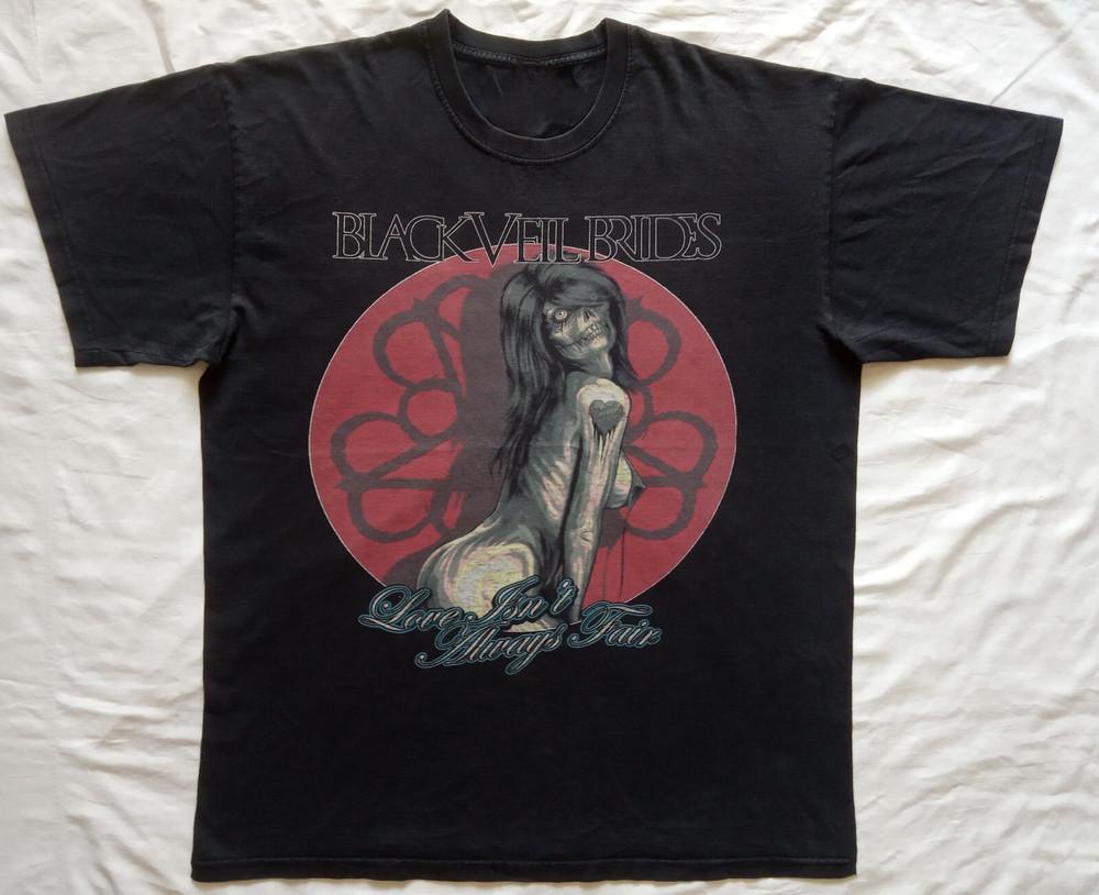 Black Veil Brides Love Isn t Always Fair album 2011 T-shirt TU299 Unisex T-Shirt XXXL