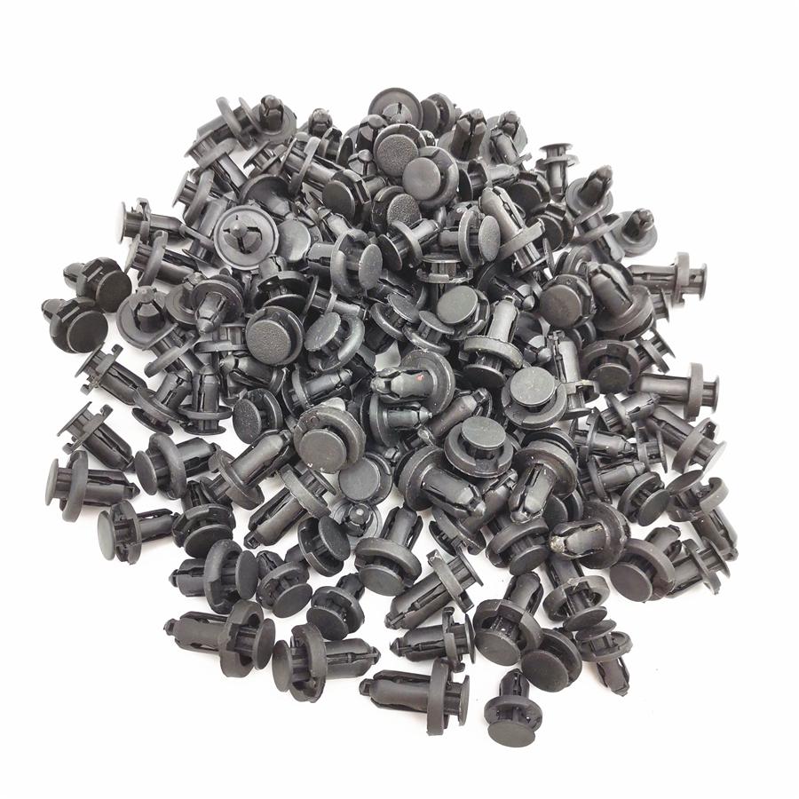 5 Modelů 150ks Univerzální Plastové Příchytky Nárazníků pro Auto Zacvakávací Zatlačovací Šroub Nýt Panelové Upevňovací Klipy pro Auto