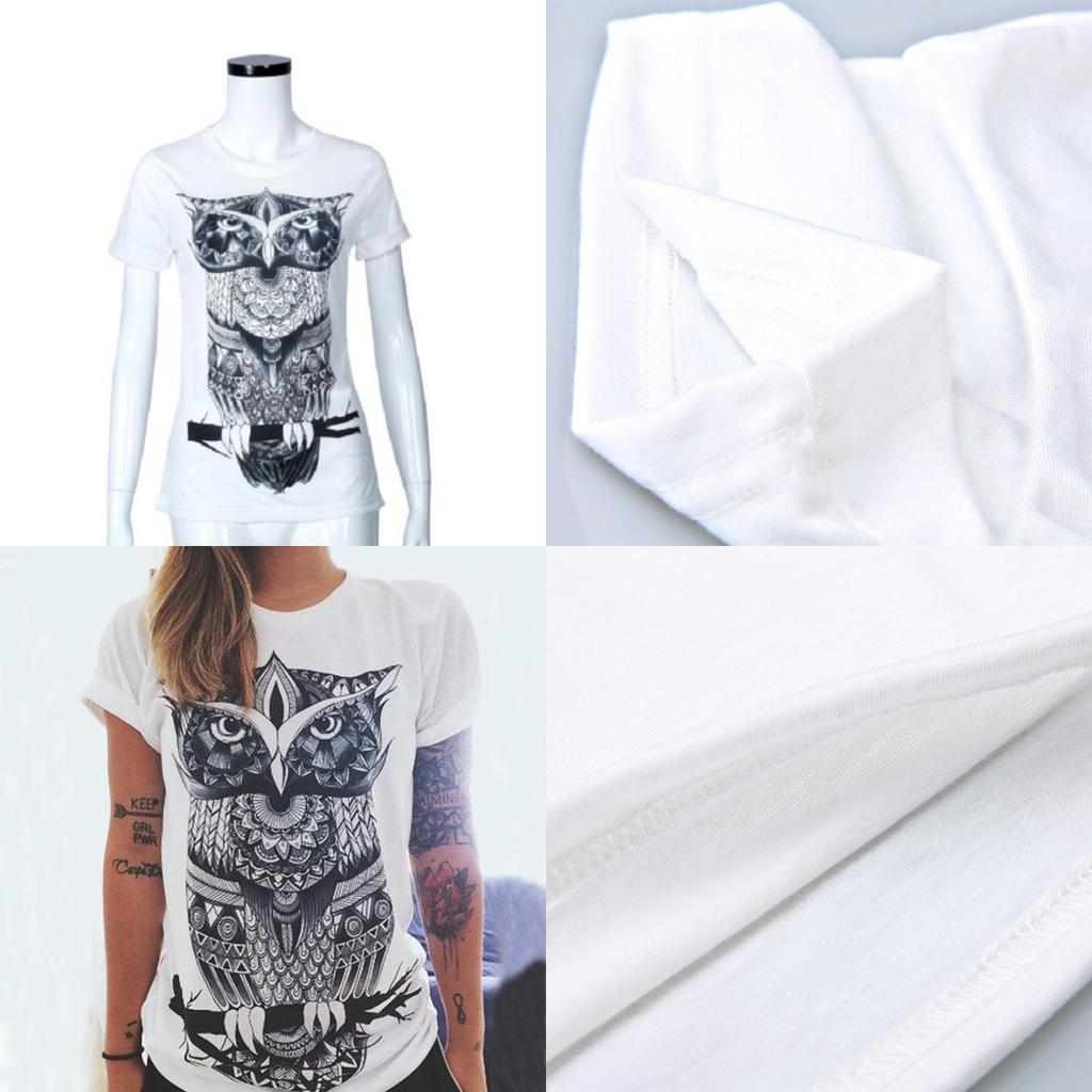 Spring Summer Womens T Shirt With 3d And Sun Print For Casual Wear