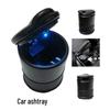 High-Temperature Resistant Car Ashtray with Light - Perfect Gift