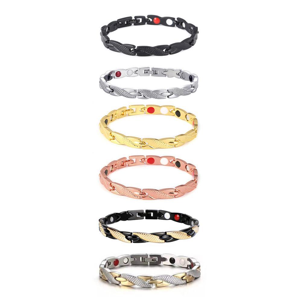 Dragon Pattern Magnetic Therapy Bracelet For Women Power Therapy Magnets Bracelets Bangles For Women Men