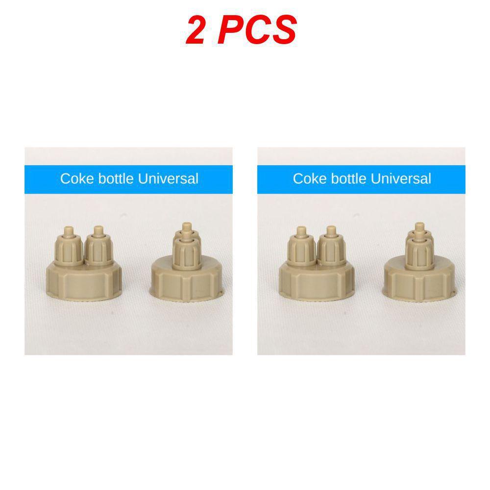 1/2pcs Plastic CO2 Generator Bottle Carbon Dioxide Quick Screw Fish Tank CO2 Generator Bottle Aquarium Supplies