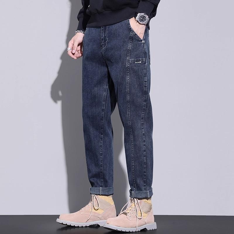 JYL Men s Jeans Spring Summer Loose Harem Trendy Versatile Tapered Denim 29 банан мания