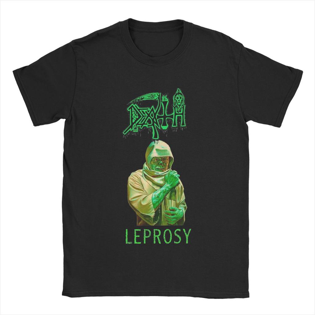 Summer Death Leprosy Death Metal Men Women's T Shirts Outfits Novelty Tee Shirt T-Shirts Cotton Gift Idea Clothing
