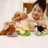 Lying Posture Simulation Animal Toy Penguin Stuffed Capybara Doll Capybara Plush Doll Christmas