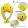 Panda Husky Kids Plush Animal Hat Yellow Baby Duck Novelty Party Cap Cozy Funny Hat  Cosplay
