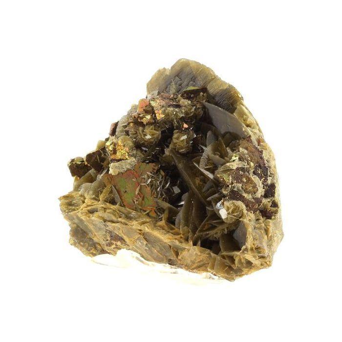 Sidérite + Chalcopyrite 2675.1 carats