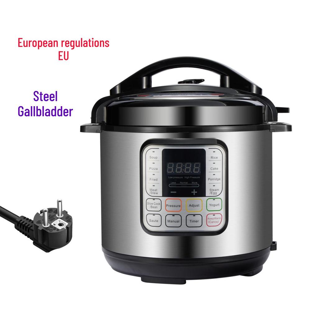 Disponibile Pentola a Pressione Elettrica English Electric - 6L, 110V USA, UK, Standard Europei