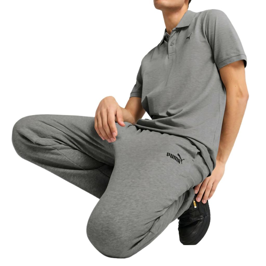 Puma Comfortable Breathable Lightweight Fitted Short Sleeve T-Shirt Men Tops Gray 682554-03