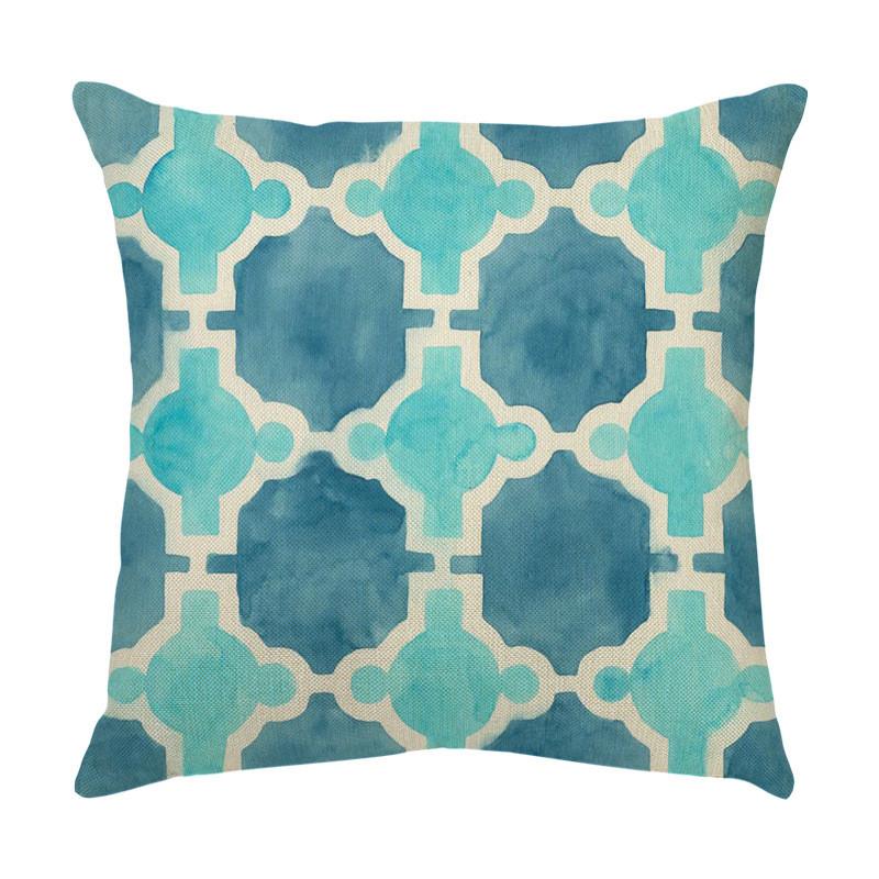 45x45 см наволочка с абстрактным геометрическим цветным принтом для гостиной дивана офисного сиденья наволочка для домашнего декора наволочка для объятий 40x40cm 544₽